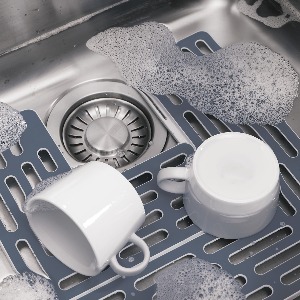 Sink -podloga za sudoperu siva