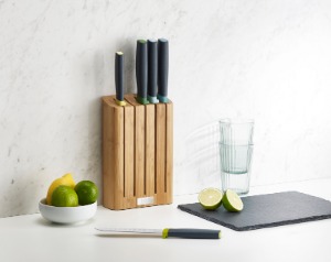 Elevate Knives Bamboo -set noževa sa elegantnim postoljem od bambusa