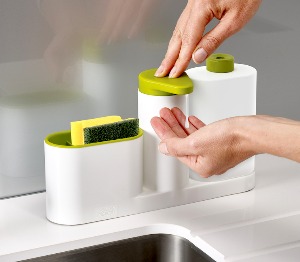  Sink Base- organizator dodataka za pranje posudja (belo zeleni)