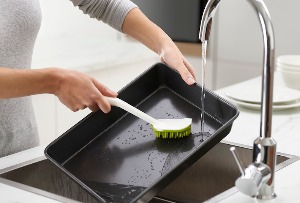 CleanTech Washing-up Brush- četka sa drškom (zelena)